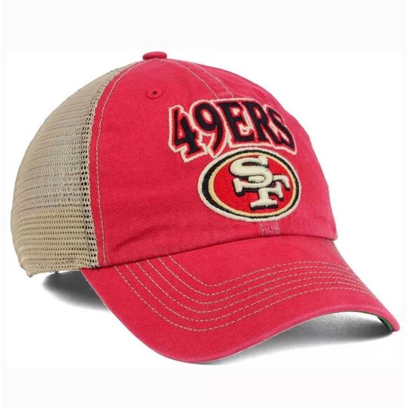 '47 Brand San Francisco 49ers Tuscaloosa Clean Up Cap - Vintage Style-Adjustable - Picture 3 of 12